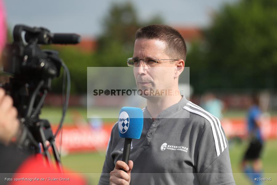 Interview, Dr. Christoph Kern, Sportpark Heuchelhof, Würzburg, 10.06.2023, sport, action, BFV, Fussball, Finale, BFV-Verbandspokal, FFC, FWK, FFC Wacker München, FC Würzburger Kickers - Bild-ID: 2368165