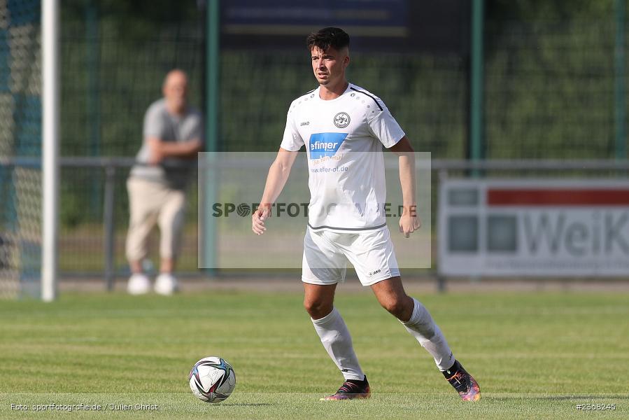 Louis Reinhart, Sportgelände, Rimpar, 24.06.2023, sport, action, BFV, Fussball, Bayernliga, Landesliga, Landesfreundschaftsspiele, WFV, ASV, Würzburger FV, ASV Rimpar - Bild-ID: 2368245
