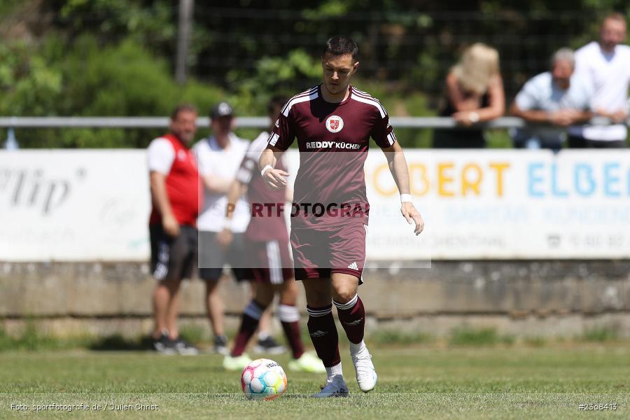 Marius Diwersi, Sportgelände, Altenbuch, 25.06.2023, sport, action, BFV, Fussball, Regionalliga Bayern, Landesliga, Landesfreundschaftsspiele, TUS, SVA, TuS Röllbach, SV Viktoria Aschaffenburg - Bild-ID: 2368413
