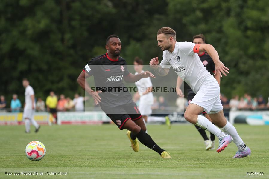Marvin Schramm, Sportgelände, Karlburg, 29.06.2023, sport, action, BFV, Fussball, Regionalliga Bayern, Landesliga, Landesfreundschaftsspiele, FWK, TSV, FC Würzburger Kickers, TSV Karlburg - Bild-ID: 2368420