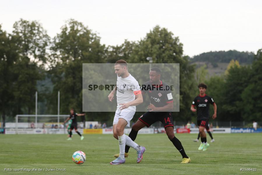 Marvin Schramm, Sportgelände, Karlburg, 29.06.2023, sport, action, BFV, Fussball, Regionalliga Bayern, Landesliga, Landesfreundschaftsspiele, FWK, TSV, FC Würzburger Kickers, TSV Karlburg - Bild-ID: 2368422