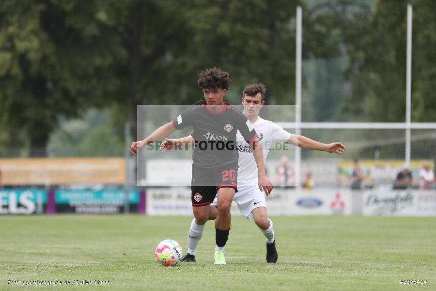 Marcel Fischer, Sportgelände, Karlburg, 29.06.2023, sport, action, BFV, Fussball, Regionalliga Bayern, Landesliga, Landesfreundschaftsspiele, FWK, TSV, FC Würzburger Kickers, TSV Karlburg - Bild-ID: 2368424
