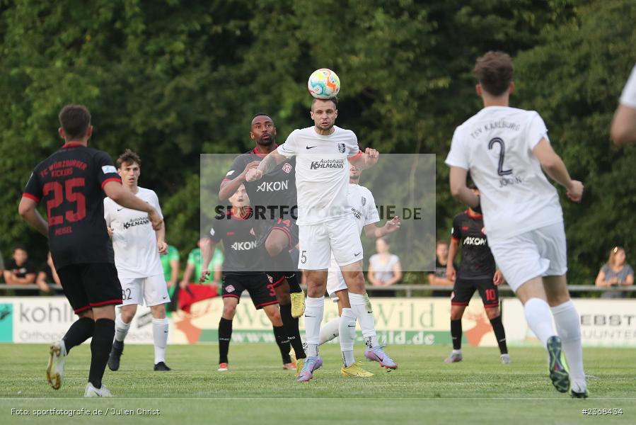 Marvin Schramm, Sportgelände, Karlburg, 29.06.2023, sport, action, BFV, Fussball, Regionalliga Bayern, Landesliga, Landesfreundschaftsspiele, FWK, TSV, FC Würzburger Kickers, TSV Karlburg - Bild-ID: 2368434