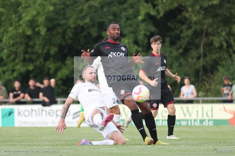Marvin Schramm, Sportgelände, Karlburg, 29.06.2023, sport, action, BFV, Fussball, Regionalliga Bayern, Landesliga, Landesfreundschaftsspiele, FWK, TSV, FC Würzburger Kickers, TSV Karlburg - Bild-ID: 2368436