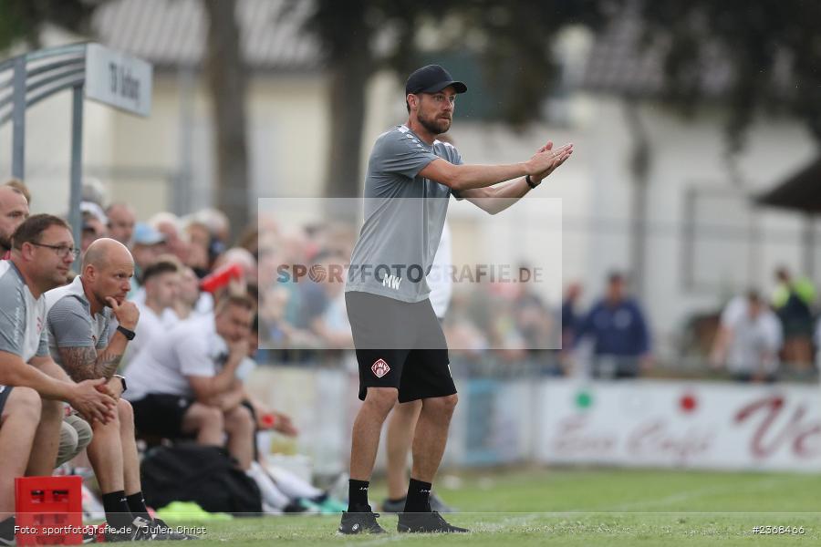 Marco Wildersinn, Sportgelände, Karlburg, 29.06.2023, sport, action, BFV, Fussball, Regionalliga Bayern, Landesliga, Landesfreundschaftsspiele, FWK, TSV, FC Würzburger Kickers, TSV Karlburg - Bild-ID: 2368466