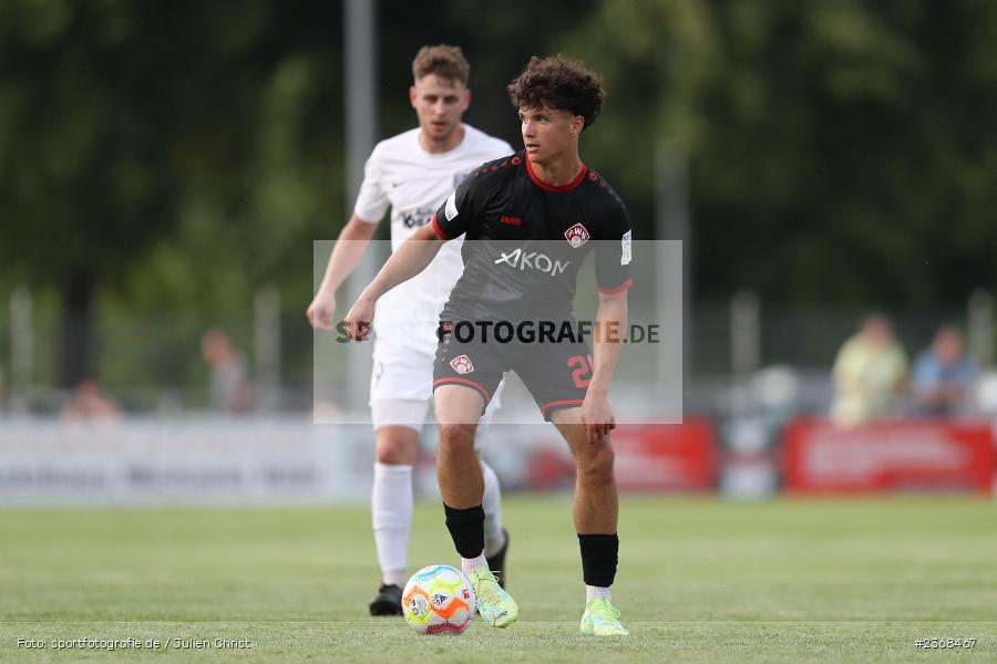 Marcel Fischer, Sportgelände, Karlburg, 29.06.2023, sport, action, BFV, Fussball, Regionalliga Bayern, Landesliga, Landesfreundschaftsspiele, FWK, TSV, FC Würzburger Kickers, TSV Karlburg - Bild-ID: 2368467