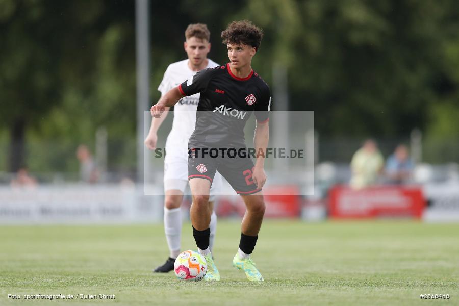 Marcel Fischer, Sportgelände, Karlburg, 29.06.2023, sport, action, BFV, Fussball, Regionalliga Bayern, Landesliga, Landesfreundschaftsspiele, FWK, TSV, FC Würzburger Kickers, TSV Karlburg - Bild-ID: 2368468