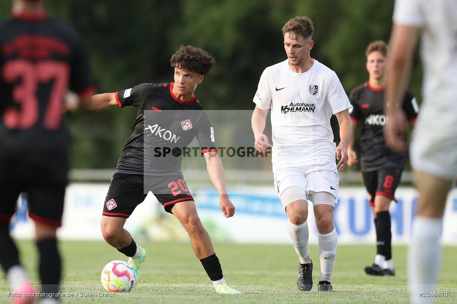 Marcel Fischer, Sportgelände, Karlburg, 29.06.2023, sport, action, BFV, Fussball, Regionalliga Bayern, Landesliga, Landesfreundschaftsspiele, FWK, TSV, FC Würzburger Kickers, TSV Karlburg - Bild-ID: 2368470