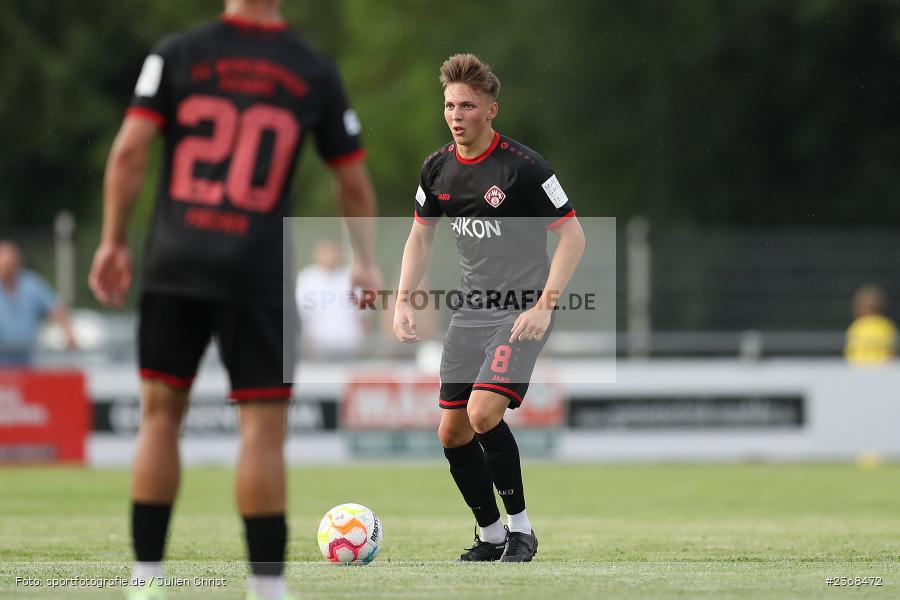 Fabian Wessig, Sportgelände, Karlburg, 29.06.2023, sport, action, BFV, Fussball, Regionalliga Bayern, Landesliga, Landesfreundschaftsspiele, FWK, TSV, FC Würzburger Kickers, TSV Karlburg - Bild-ID: 2368472