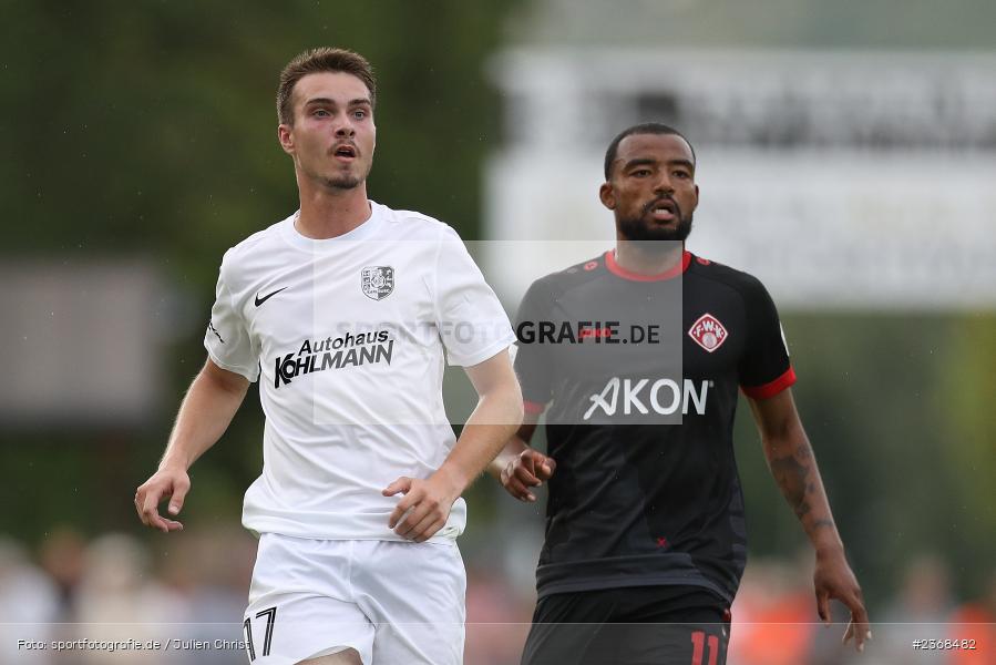Kai Schlagmüller, Sportgelände, Karlburg, 29.06.2023, sport, action, BFV, Fussball, Regionalliga Bayern, Landesliga, Landesfreundschaftsspiele, FWK, TSV, FC Würzburger Kickers, TSV Karlburg - Bild-ID: 2368482 Kai Schlagmüller, Sportgelände, Karlburg, 29.06.2023, sport, action, BFV, Fussball, Regionalliga Bayern, Landesliga, Landesfreundschaftsspiele, FWK, TSV, FC Würzburger Kickers, TSV Karlburg - Bild-ID: 2368482