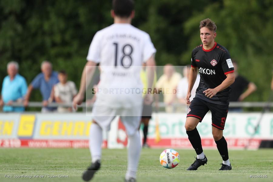 Fabian Wessig, Sportgelände, Karlburg, 29.06.2023, sport, action, BFV, Fussball, Regionalliga Bayern, Landesliga, Landesfreundschaftsspiele, FWK, TSV, FC Würzburger Kickers, TSV Karlburg - Bild-ID: 2368485