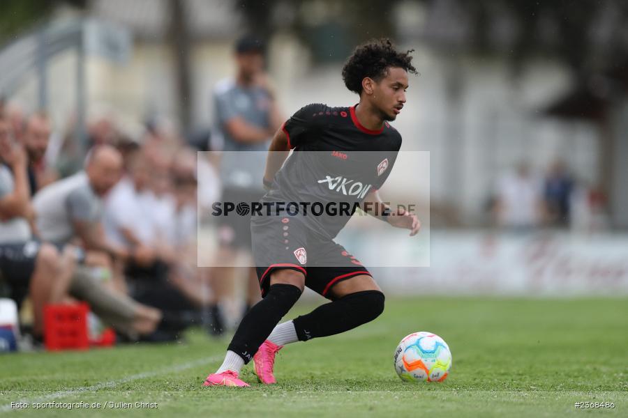 Noah Agbaje, Sportgelände, Karlburg, 29.06.2023, sport, action, BFV, Fussball, Regionalliga Bayern, Landesliga, Landesfreundschaftsspiele, FWK, TSV, FC Würzburger Kickers, TSV Karlburg - Bild-ID: 2368486