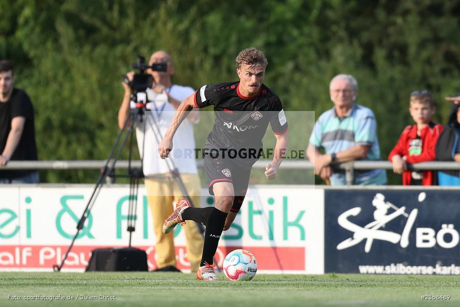 Tim Littmann, Sportgelände, Karlburg, 29.06.2023, sport, action, BFV, Fussball, Regionalliga Bayern, Landesliga, Landesfreundschaftsspiele, FWK, TSV, FC Würzburger Kickers, TSV Karlburg - Bild-ID: 2368489