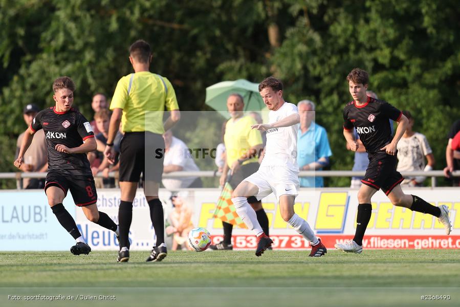 Christoph Seeger, Sportgelände, Karlburg, 29.06.2023, sport, action, BFV, Fussball, Regionalliga Bayern, Landesliga, Landesfreundschaftsspiele, FWK, TSV, FC Würzburger Kickers, TSV Karlburg - Bild-ID: 2368490