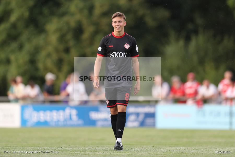 Fabian Wessig, Sportgelände, Karlburg, 29.06.2023, sport, action, BFV, Fussball, Regionalliga Bayern, Landesliga, Landesfreundschaftsspiele, FWK, TSV, FC Würzburger Kickers, TSV Karlburg - Bild-ID: 2368495 Fabian Wessig, Sportgelände, Karlburg, 29.06.2023, sport, action, BFV, Fussball, Regionalliga Bayern, Landesliga, Landesfreundschaftsspiele, FWK, TSV, FC Würzburger Kickers, TSV Karlburg - Bild-ID: 2368495
