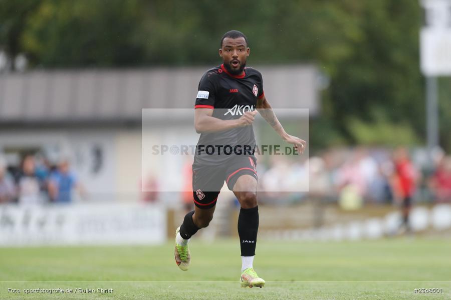 Fabrice Montcheu, Sportgelände, Karlburg, 29.06.2023, sport, action, BFV, Fussball, Regionalliga Bayern, Landesliga, Landesfreundschaftsspiele, FWK, TSV, FC Würzburger Kickers, TSV Karlburg - Bild-ID: 2368501