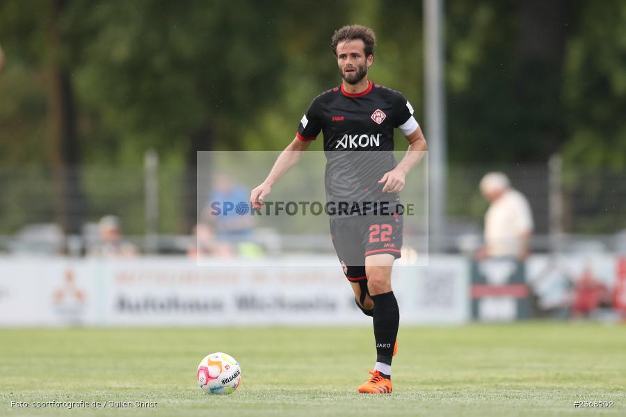 Daniel Hägele, Sportgelände, Karlburg, 29.06.2023, sport, action, BFV, Fussball, Regionalliga Bayern, Landesliga, Landesfreundschaftsspiele, FWK, TSV, FC Würzburger Kickers, TSV Karlburg - Bild-ID: 2368502 Daniel Hägele, Sportgelände, Karlburg, 29.06.2023, sport, action, BFV, Fussball, Regionalliga Bayern, Landesliga, Landesfreundschaftsspiele, FWK, TSV, FC Würzburger Kickers, TSV Karlburg - Bild-ID: 2368502