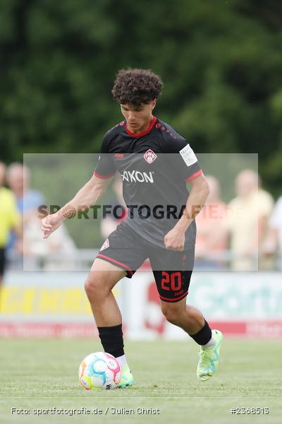 Marcel Fischer, Sportgelände, Karlburg, 29.06.2023, sport, action, BFV, Fussball, Regionalliga Bayern, Landesliga, Landesfreundschaftsspiele, FWK, TSV, FC Würzburger Kickers, TSV Karlburg - Bild-ID: 2368513 Marcel Fischer, Sportgelände, Karlburg, 29.06.2023, sport, action, BFV, Fussball, Regionalliga Bayern, Landesliga, Landesfreundschaftsspiele, FWK, TSV, FC Würzburger Kickers, TSV Karlburg - Bild-ID: 2368513