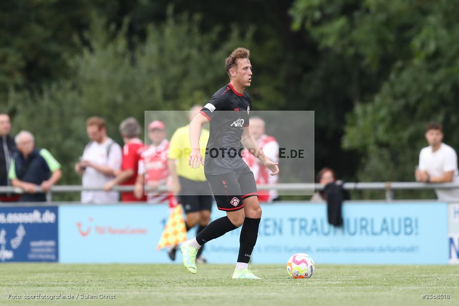Aron Unrath, Sportgelände, Karlburg, 29.06.2023, sport, action, BFV, Fussball, Regionalliga Bayern, Landesliga, Landesfreundschaftsspiele, FWK, TSV, FC Würzburger Kickers, TSV Karlburg - Bild-ID: 2368518 Aron Unrath, Sportgelände, Karlburg, 29.06.2023, sport, action, BFV, Fussball, Regionalliga Bayern, Landesliga, Landesfreundschaftsspiele, FWK, TSV, FC Würzburger Kickers, TSV Karlburg - Bild-ID: 2368518