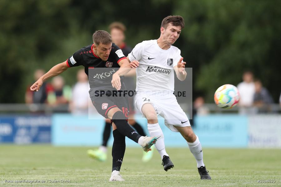 Maximilian Zaiser, Sportgelände, Karlburg, 29.06.2023, sport, action, BFV, Fussball, Regionalliga Bayern, Landesliga, Landesfreundschaftsspiele, FWK, TSV, FC Würzburger Kickers, TSV Karlburg - Bild-ID: 2368520 Maximilian Zaiser, Sportgelände, Karlburg, 29.06.2023, sport, action, BFV, Fussball, Regionalliga Bayern, Landesliga, Landesfreundschaftsspiele, FWK, TSV, FC Würzburger Kickers, TSV Karlburg - Bild-ID: 2368520