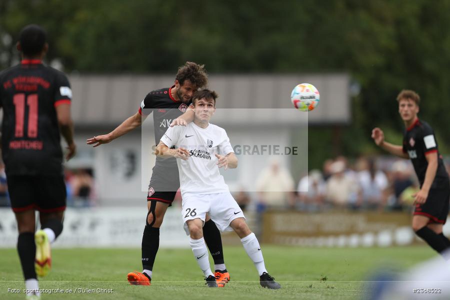 Daniel Hägele, Sportgelände, Karlburg, 29.06.2023, sport, action, BFV, Fussball, Regionalliga Bayern, Landesliga, Landesfreundschaftsspiele, FWK, TSV, FC Würzburger Kickers, TSV Karlburg - Bild-ID: 2368522