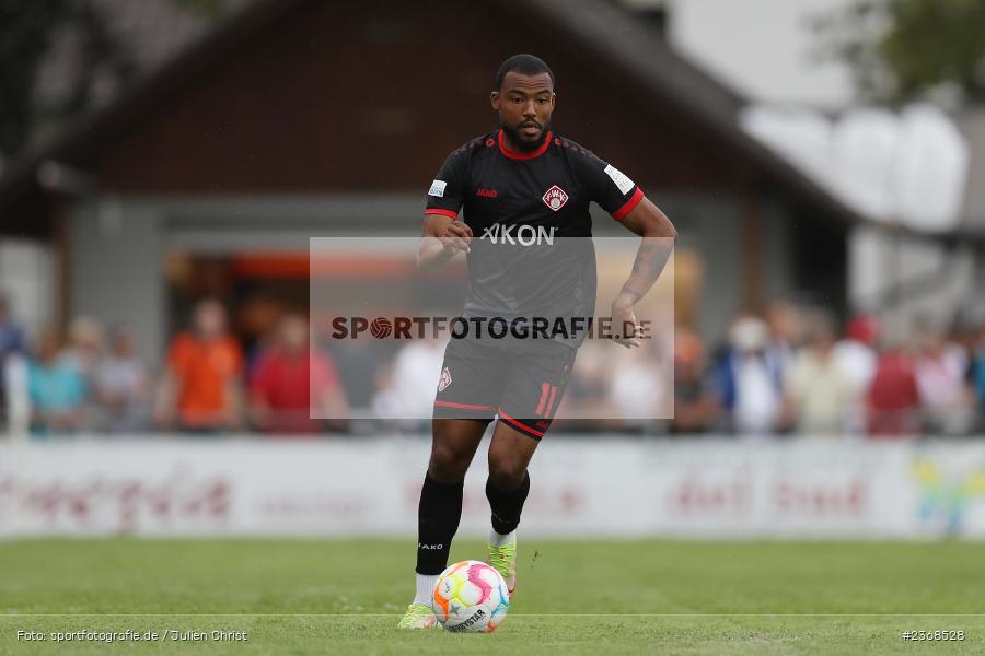 Fabrice Montcheu, Sportgelände, Karlburg, 29.06.2023, sport, action, BFV, Fussball, Regionalliga Bayern, Landesliga, Landesfreundschaftsspiele, FWK, TSV, FC Würzburger Kickers, TSV Karlburg - Bild-ID: 2368528