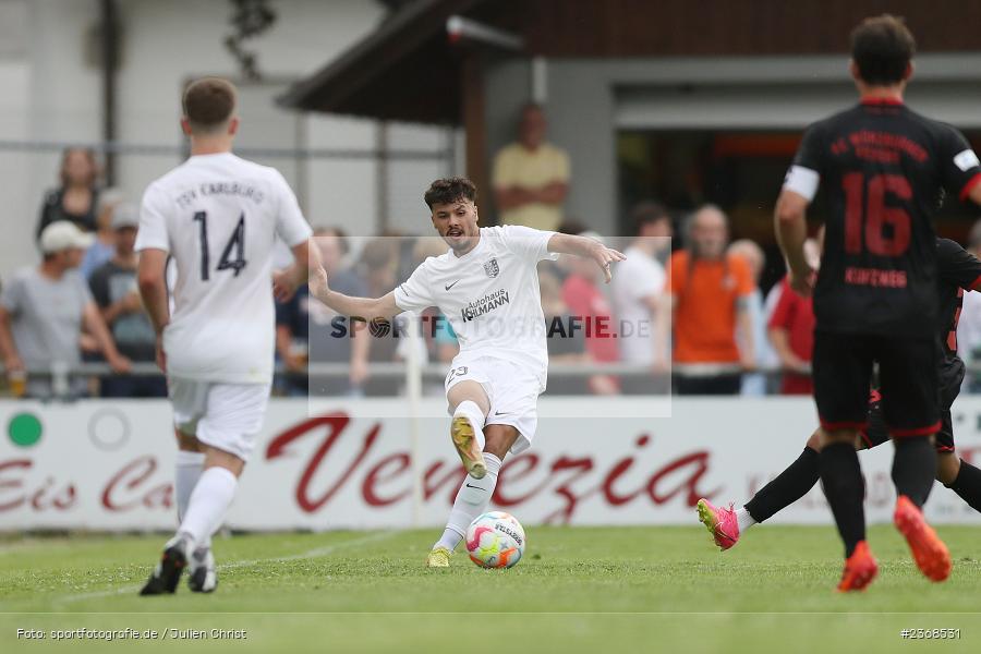Fabio Tudor, Sportgelände, Karlburg, 29.06.2023, sport, action, BFV, Fussball, Regionalliga Bayern, Landesliga, Landesfreundschaftsspiele, FWK, TSV, FC Würzburger Kickers, TSV Karlburg - Bild-ID: 2368531