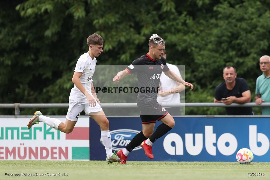 Thomas Haas, Sportgelände, Karlburg, 29.06.2023, sport, action, BFV, Fussball, Regionalliga Bayern, Landesliga, Landesfreundschaftsspiele, FWK, TSV, FC Würzburger Kickers, TSV Karlburg - Bild-ID: 2368536