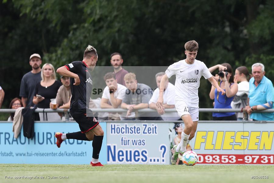Thomas Haas, Sportgelände, Karlburg, 29.06.2023, sport, action, BFV, Fussball, Regionalliga Bayern, Landesliga, Landesfreundschaftsspiele, FWK, TSV, FC Würzburger Kickers, TSV Karlburg - Bild-ID: 2368538
