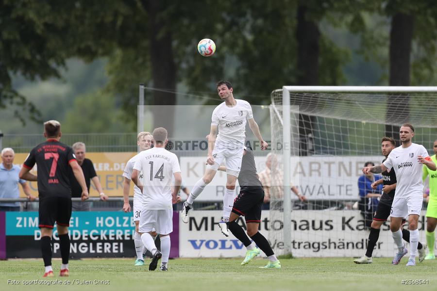 Cedric Fenske, Sportgelände, Karlburg, 29.06.2023, sport, action, BFV, Fussball, Regionalliga Bayern, Landesliga, Landesfreundschaftsspiele, FWK, TSV, FC Würzburger Kickers, TSV Karlburg - Bild-ID: 2368541 Cedric Fenske, Sportgelände, Karlburg, 29.06.2023, sport, action, BFV, Fussball, Regionalliga Bayern, Landesliga, Landesfreundschaftsspiele, FWK, TSV, FC Würzburger Kickers, TSV Karlburg - Bild-ID: 2368541
