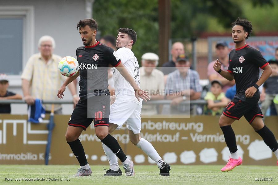 Dardan Karimani, Sportgelände, Karlburg, 29.06.2023, sport, action, BFV, Fussball, Regionalliga Bayern, Landesliga, Landesfreundschaftsspiele, FWK, TSV, FC Würzburger Kickers, TSV Karlburg - Bild-ID: 2368543 Dardan Karimani, Sportgelände, Karlburg, 29.06.2023, sport, action, BFV, Fussball, Regionalliga Bayern, Landesliga, Landesfreundschaftsspiele, FWK, TSV, FC Würzburger Kickers, TSV Karlburg - Bild-ID: 2368543