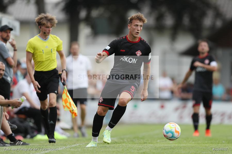 Aron Unrath, Sportgelände, Karlburg, 29.06.2023, sport, action, BFV, Fussball, Regionalliga Bayern, Landesliga, Landesfreundschaftsspiele, FWK, TSV, FC Würzburger Kickers, TSV Karlburg - Bild-ID: 2368552 Aron Unrath, Sportgelände, Karlburg, 29.06.2023, sport, action, BFV, Fussball, Regionalliga Bayern, Landesliga, Landesfreundschaftsspiele, FWK, TSV, FC Würzburger Kickers, TSV Karlburg - Bild-ID: 2368552