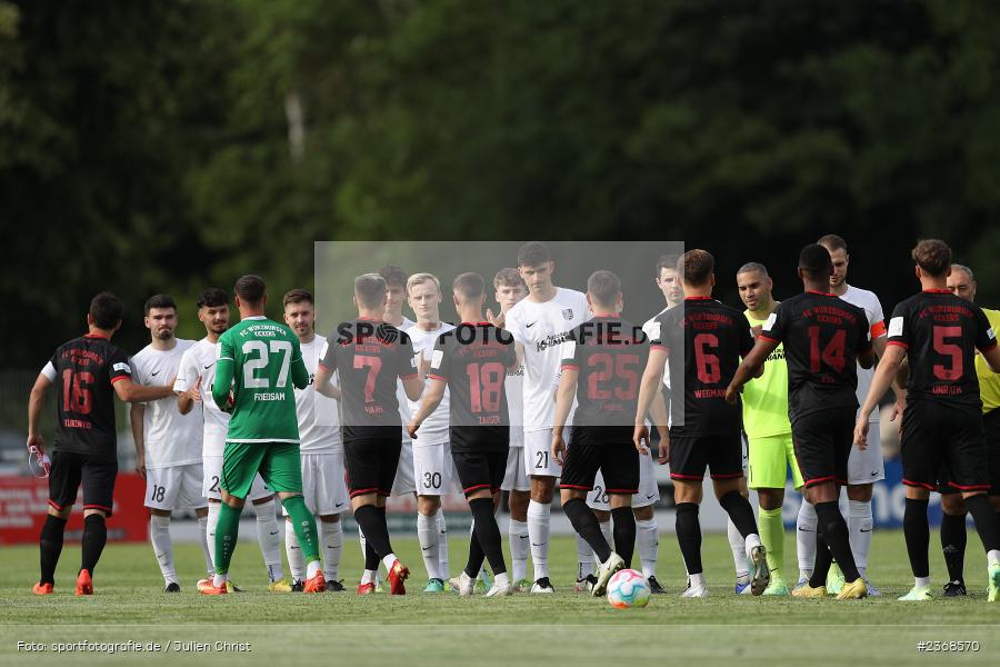 Sportgelände, Karlburg, 29.06.2023, sport, action, BFV, Fussball, Regionalliga Bayern, Landesliga, Landesfreundschaftsspiele, FWK, TSV, FC Würzburger Kickers, TSV Karlburg - Bild-ID: 2368570