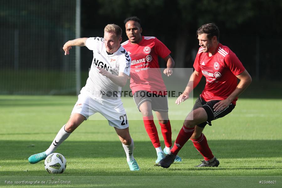 Max Schebak, Sachs Stadion (Nebenplatz 9), Schweinfurt, 05.07.2023, sport, action, BFV, Fussball, Landesfreundschaftsspiele, Regionalliga Bayern, Landesliga Nordwest, TSV, FTS, TSV Aubstadt, FT Schweinfurt - Bild-ID: 2368621