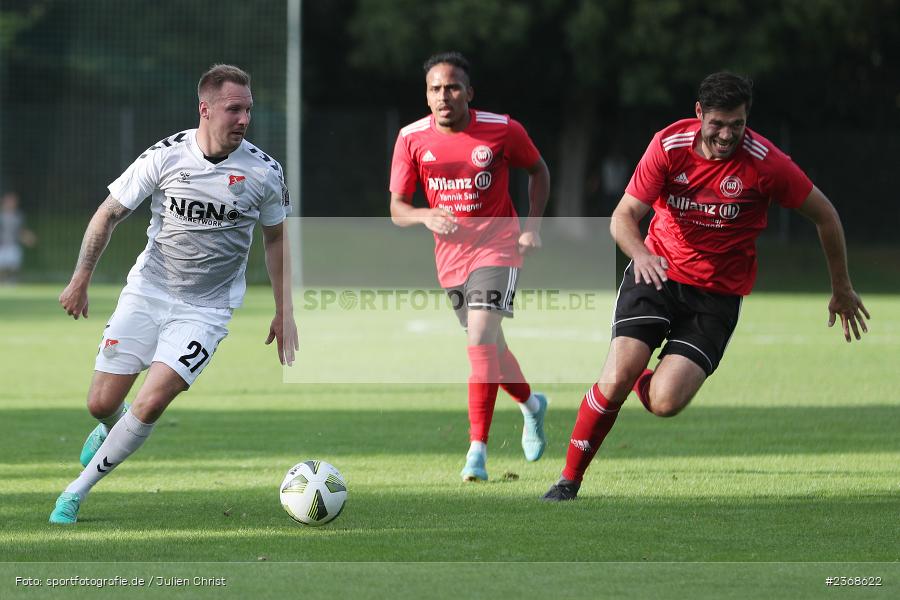 Max Schebak, Sachs Stadion (Nebenplatz 9), Schweinfurt, 05.07.2023, sport, action, BFV, Fussball, Landesfreundschaftsspiele, Regionalliga Bayern, Landesliga Nordwest, TSV, FTS, TSV Aubstadt, FT Schweinfurt - Bild-ID: 2368622