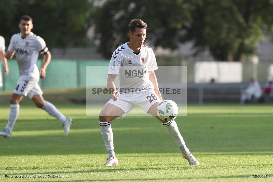 Lukas Mrozek, Sachs Stadion (Nebenplatz 9), Schweinfurt, 05.07.2023, sport, action, BFV, Fussball, Landesfreundschaftsspiele, Regionalliga Bayern, Landesliga Nordwest, TSV, FTS, TSV Aubstadt, FT Schweinfurt - Bild-ID: 2368625