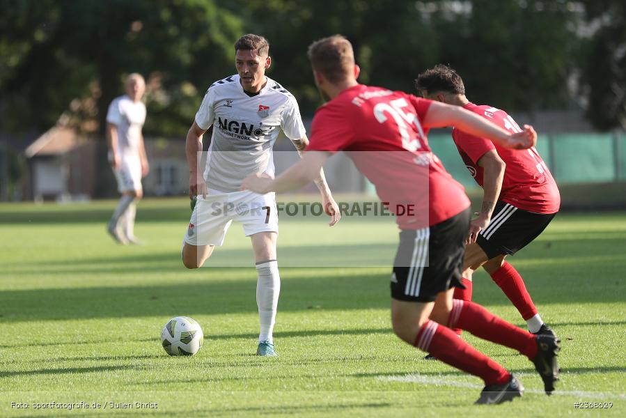 Martin Thomann, Sachs Stadion (Nebenplatz 9), Schweinfurt, 05.07.2023, sport, action, BFV, Fussball, Landesfreundschaftsspiele, Regionalliga Bayern, Landesliga Nordwest, TSV, FTS, TSV Aubstadt, FT Schweinfurt - Bild-ID: 2368629