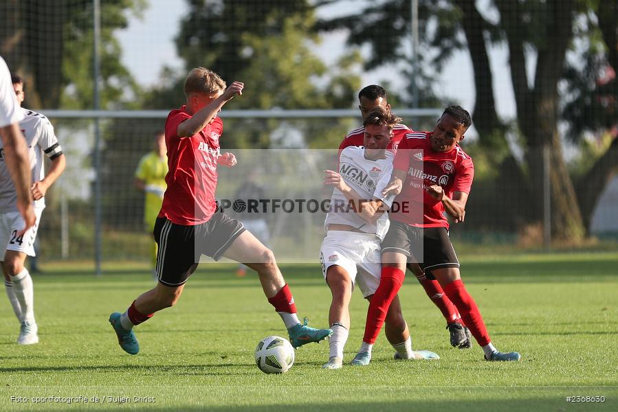 Marvin Weiß, Sachs Stadion (Nebenplatz 9), Schweinfurt, 05.07.2023, sport, action, BFV, Fussball, Landesfreundschaftsspiele, Regionalliga Bayern, Landesliga Nordwest, TSV, FTS, TSV Aubstadt, FT Schweinfurt - Bild-ID: 2368630