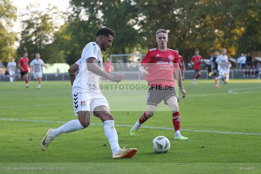 Michael Dellinger, Sachs Stadion (Nebenplatz 9), Schweinfurt, 05.07.2023, sport, action, BFV, Fussball, Landesfreundschaftsspiele, Regionalliga Bayern, Landesliga Nordwest, TSV, FTS, TSV Aubstadt, FT Schweinfurt - Bild-ID: 2368651