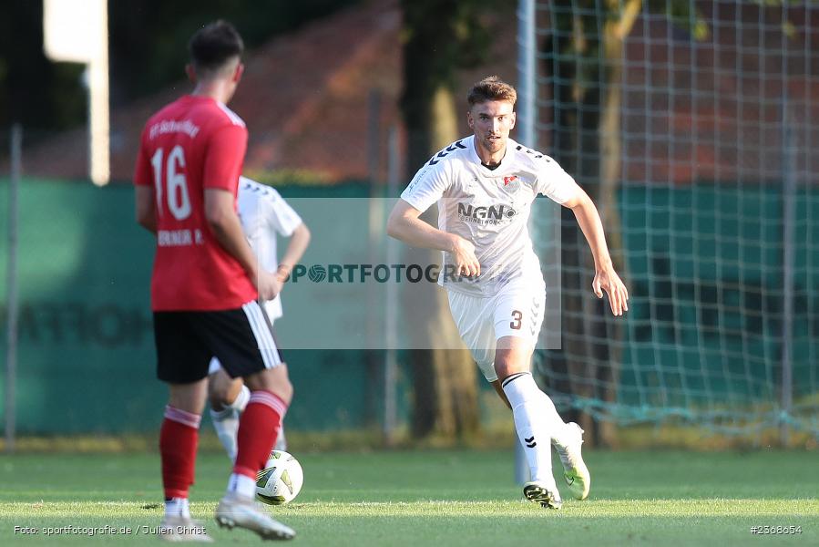 Tim Hüttl, Sachs Stadion (Nebenplatz 9), Schweinfurt, 05.07.2023, sport, action, BFV, Fussball, Landesfreundschaftsspiele, Regionalliga Bayern, Landesliga Nordwest, TSV, FTS, TSV Aubstadt, FT Schweinfurt - Bild-ID: 2368654