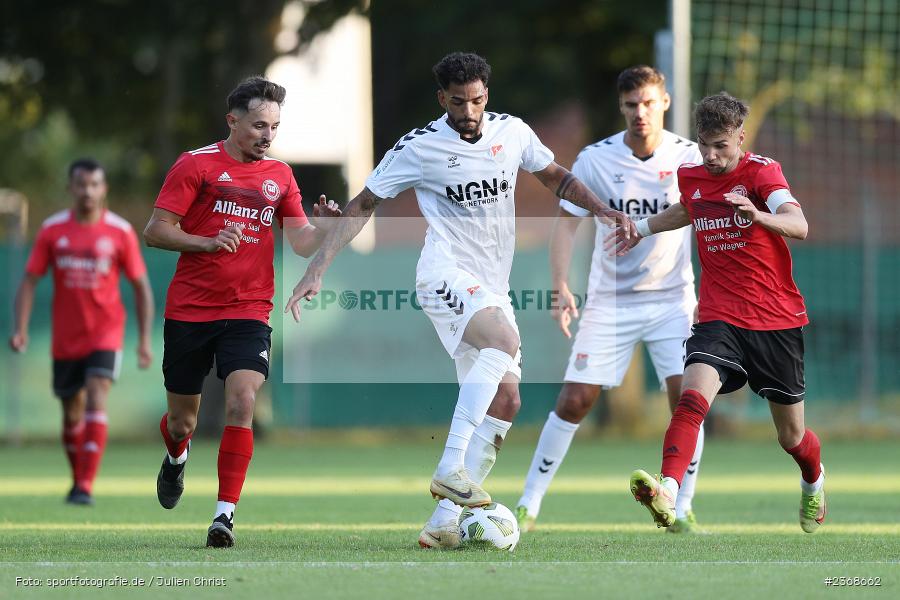 Michael Dellinger, Sachs Stadion (Nebenplatz 9), Schweinfurt, 05.07.2023, sport, action, BFV, Fussball, Landesfreundschaftsspiele, Regionalliga Bayern, Landesliga Nordwest, TSV, FTS, TSV Aubstadt, FT Schweinfurt - Bild-ID: 2368662