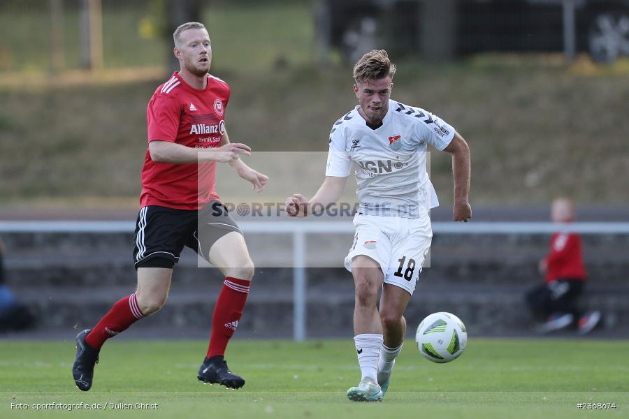 Marvin Weiß, Sachs Stadion (Nebenplatz 9), Schweinfurt, 05.07.2023, sport, action, BFV, Fussball, Landesfreundschaftsspiele, Regionalliga Bayern, Landesliga Nordwest, TSV, FTS, TSV Aubstadt, FT Schweinfurt - Bild-ID: 2368674
