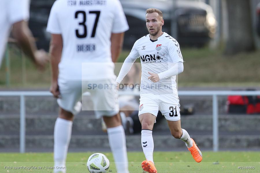 Leon Heinze, Sachs Stadion (Nebenplatz 9), Schweinfurt, 05.07.2023, sport, action, BFV, Fussball, Landesfreundschaftsspiele, Regionalliga Bayern, Landesliga Nordwest, TSV, FTS, TSV Aubstadt, FT Schweinfurt - Bild-ID: 2368680