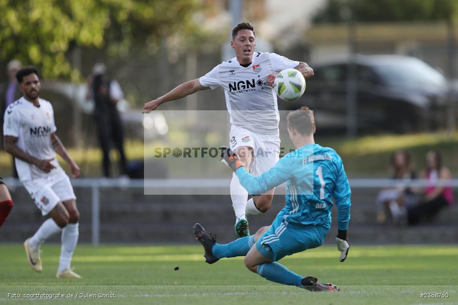 Martin Thomann, Sachs Stadion (Nebenplatz 9), Schweinfurt, 05.07.2023, sport, action, BFV, Fussball, Landesfreundschaftsspiele, Regionalliga Bayern, Landesliga Nordwest, TSV, FTS, TSV Aubstadt, FT Schweinfurt - Bild-ID: 2368760 Martin Thomann, Sachs Stadion (Nebenplatz 9), Schweinfurt, 05.07.2023, sport, action, BFV, Fussball, Landesfreundschaftsspiele, Regionalliga Bayern, Landesliga Nordwest, TSV, FTS, TSV Aubstadt, FT Schweinfurt - Bild-ID: 2368760