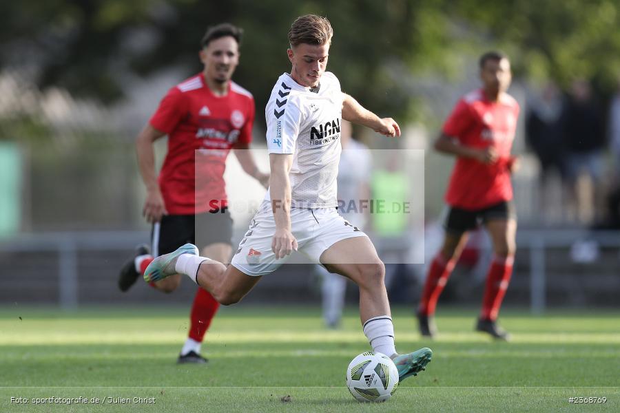 Marvin Weiß, Sachs Stadion (Nebenplatz 9), Schweinfurt, 05.07.2023, sport, action, BFV, Fussball, Landesfreundschaftsspiele, Regionalliga Bayern, Landesliga Nordwest, TSV, FTS, TSV Aubstadt, FT Schweinfurt - Bild-ID: 2368769