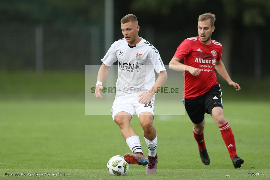 Luka Maric, Sachs Stadion (Nebenplatz 9), Schweinfurt, 05.07.2023, sport, action, BFV, Fussball, Landesfreundschaftsspiele, Regionalliga Bayern, Landesliga Nordwest, TSV, FTS, TSV Aubstadt, FT Schweinfurt - Bild-ID: 2368822
