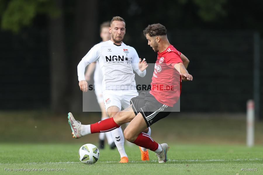 Leon Heinze, Sachs Stadion (Nebenplatz 9), Schweinfurt, 05.07.2023, sport, action, BFV, Fussball, Landesfreundschaftsspiele, Regionalliga Bayern, Landesliga Nordwest, TSV, FTS, TSV Aubstadt, FT Schweinfurt - Bild-ID: 2368825