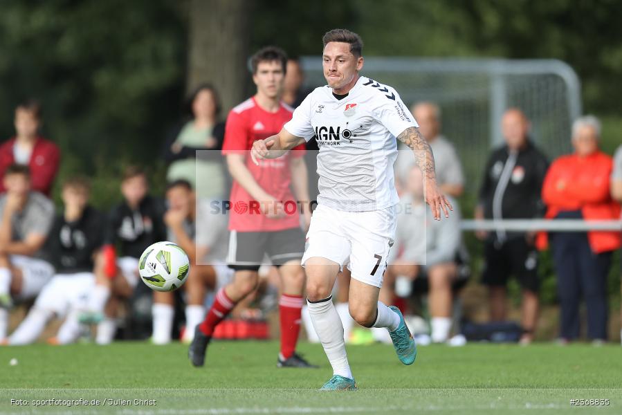 Martin Thomann, Sachs Stadion (Nebenplatz 9), Schweinfurt, 05.07.2023, sport, action, BFV, Fussball, Landesfreundschaftsspiele, Regionalliga Bayern, Landesliga Nordwest, TSV, FTS, TSV Aubstadt, FT Schweinfurt - Bild-ID: 2368835
