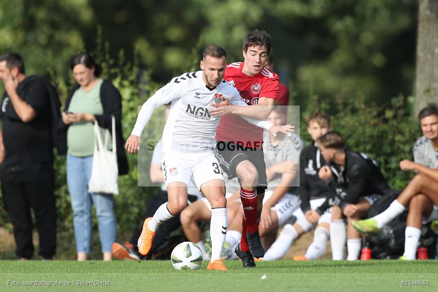 Leon Heinze, Sachs Stadion (Nebenplatz 9), Schweinfurt, 05.07.2023, sport, action, BFV, Fussball, Landesfreundschaftsspiele, Regionalliga Bayern, Landesliga Nordwest, TSV, FTS, TSV Aubstadt, FT Schweinfurt - Bild-ID: 2368843