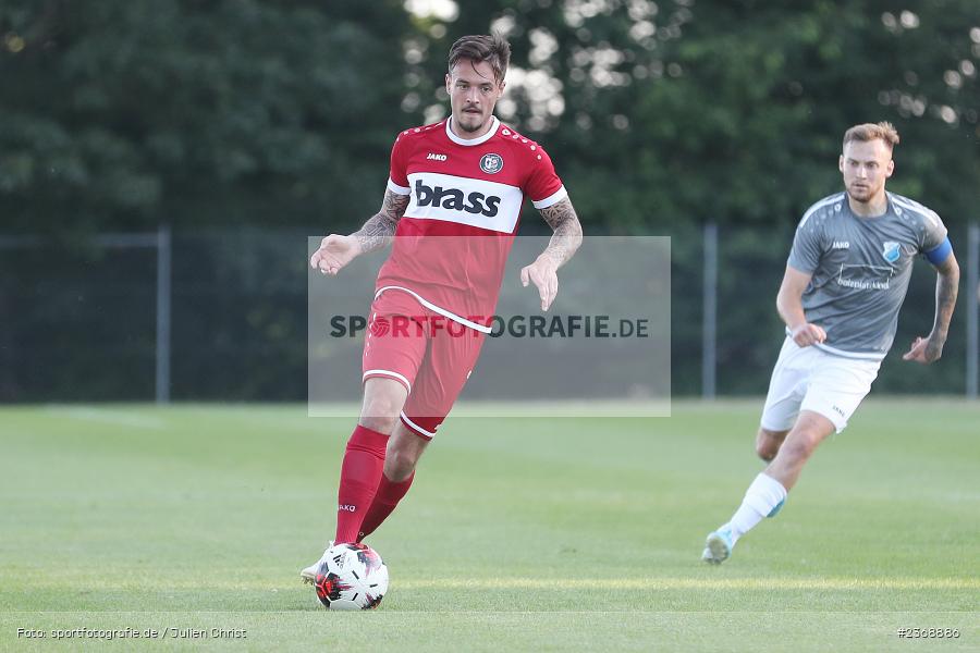 Liam Staab, Sportgelände, Altfeld, 06.07.2023, sport, action, BFV, Fussball, Die Lackiererei Schleich-Cup, Kreisliga TBB, Landesliga Nordwest, VfB Reicholzheim, TuS Frammersbach - Bild-ID: 2368886